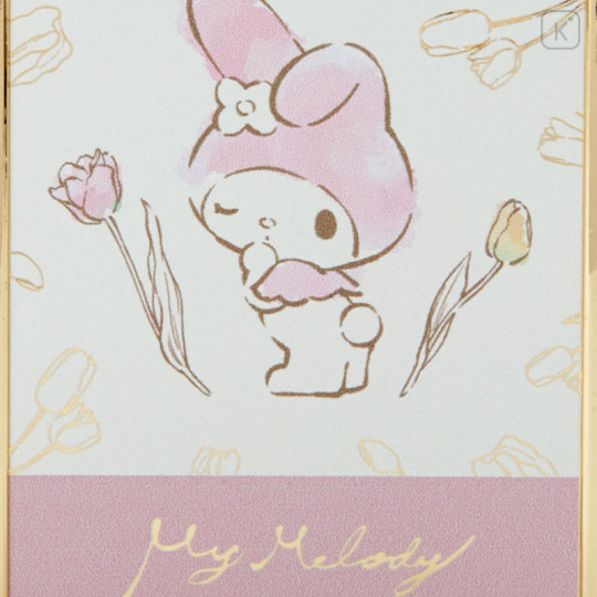Japan Sanrio Card Mirror - My Melody / Light Color - 2