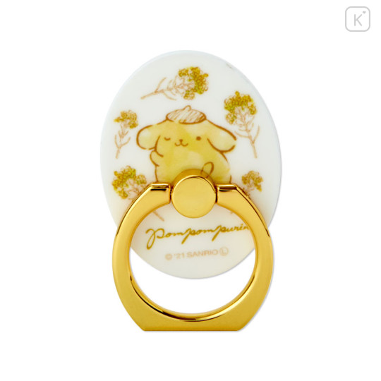 Japan Sanrio Smartphone Ring - Pompompurin : Light Color - 1