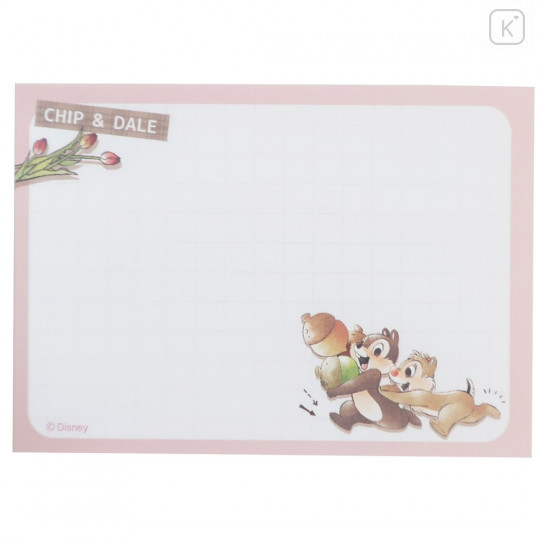 Japan Disney Mini Notepad - Chip & Dale / You're Nuts - 3
