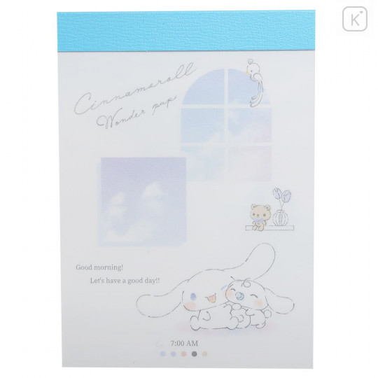 Japan Sanrio Mini Notepad - Cinnamoroll / Friend - 1