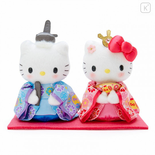 Japan Sanrio Hinamatsuri Doll Set - Hello Kitty & Dear Daniel - 1