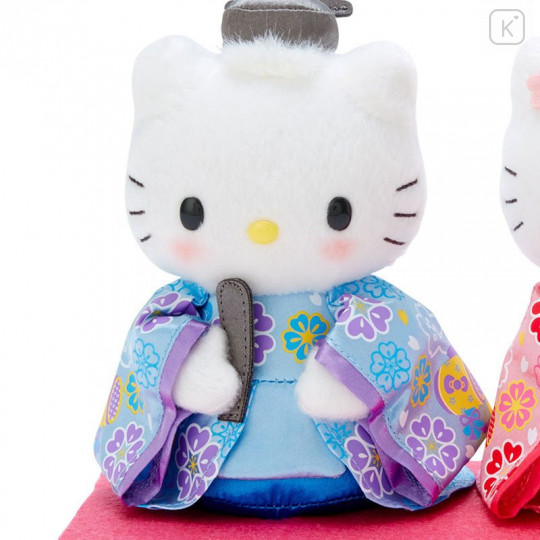 Japan Sanrio Hinamatsuri Doll Set - Hello Kitty & Dear Daniel - 4
