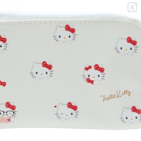 Japan Sanrio Mini Flat Pouch - Hello Kitty / New Life - 2