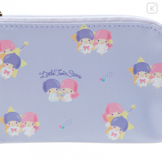 Japan Sanrio Mini Flat Pouch - Little Twin Stars / New Life - 2
