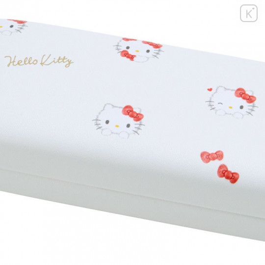 Japan Sanrio Glasses Case - Hello Kitty / New Life - 4