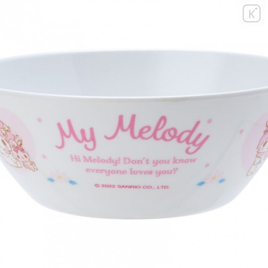 Japan Sanrio Melamine Bowl - My Melody / New Life - 4