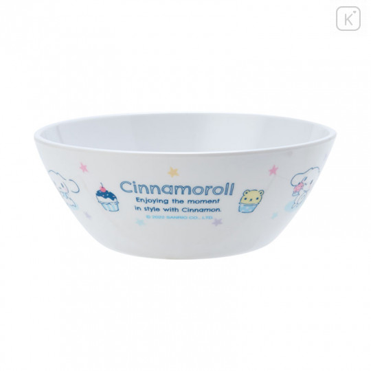 Japan Sanrio Melamine Bowl - Cinnamoroll / New Life - 2