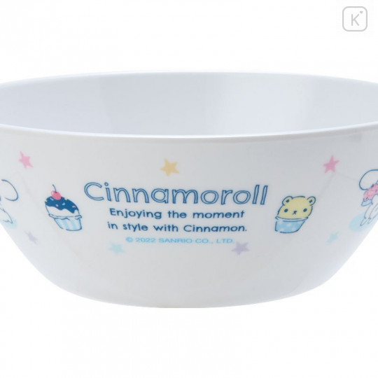 Japan Sanrio Melamine Bowl - Cinnamoroll / New Life - 4