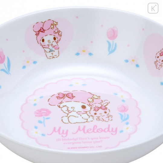 Japan Sanrio Melamine Plate - My Melody / New Life - 4
