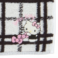 Japan Sanrio Petit Towel - Hello Kitty / Check - 2