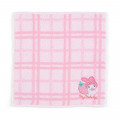 Japan Sanrio Petit Towel - My Melody / Plaid - 1