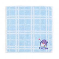 Japan Sanrio Petit Towel - Tuxedo Sam / Plaid