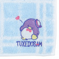Japan Sanrio Petit Towel - Tuxedo Sam / Plaid - 2