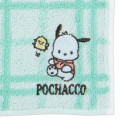 Japan Sanrio Petit Towel - Pochacco / Plaid - 2