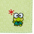 Japan Sanrio Petit Towel - Keroppi / Stitch - 2