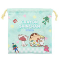 Japan Crayon Shin-chan Drawstring Bag - Sleep - 1