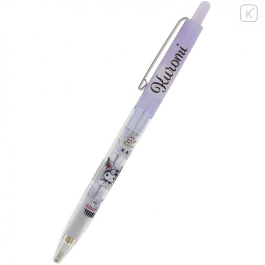 Japan Sanrio Mechanical Pencil - Kuromi / Clear Axis - 1
