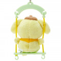 Japan Sanrio Swing Mascot Keychain - Pompompurin - 4