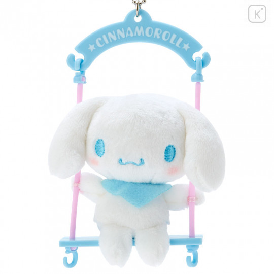 Japan Sanrio Swing Mascot Keychain - Cinnamoroll - 3