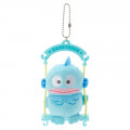 Japan Sanrio Swing Mascot Keychain - Hangyodon - 1