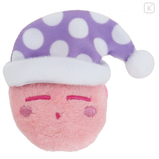 Japan Kirby Fluffy Badge - Sleep / Muteki! Suteki! Closet - 1
