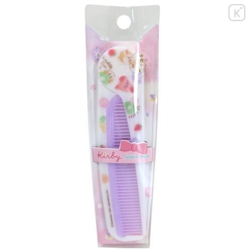 Japan Kirby Folding Compact Comb with Case - Fruit - 1
