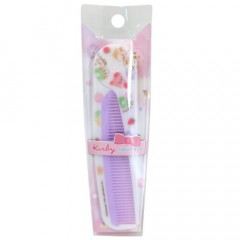 Japan Sanrio Folding Compact Comb with Case - Fruit