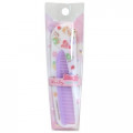 Japan Kirby Folding Compact Comb with Case - Fruit - 1