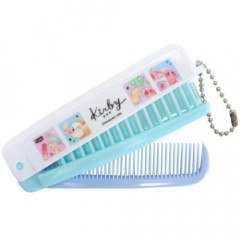 Japan Sanrio Folding Compact Comb & Brush - Ice Cream