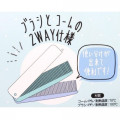 Japan Kirby Folding Compact Comb & Brush - Ice Cream - 3