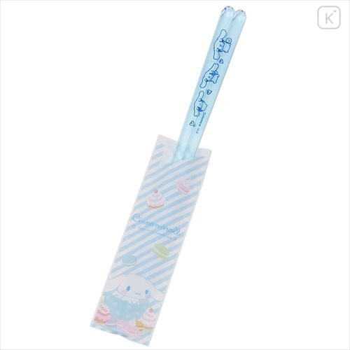 Japan Sanrio Transparent Chopsticks 23cm - Cinnamoroll - 1