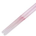 Japan Chibi Transparent Chopsticks 23cm - Maruko-chan / Light Pink - 2