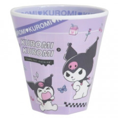Japan Sanrio Kuromi Melamine Cup - Purple