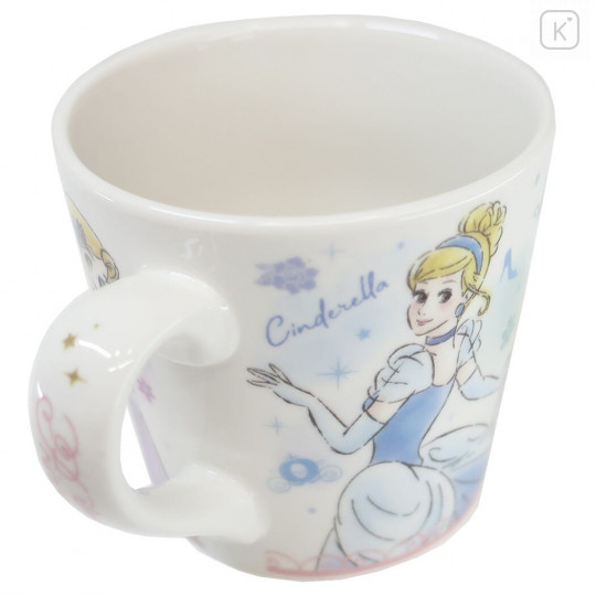 Japan Disney Ceramic Mug - Princesses Ariel & Mini Towel Set - 3