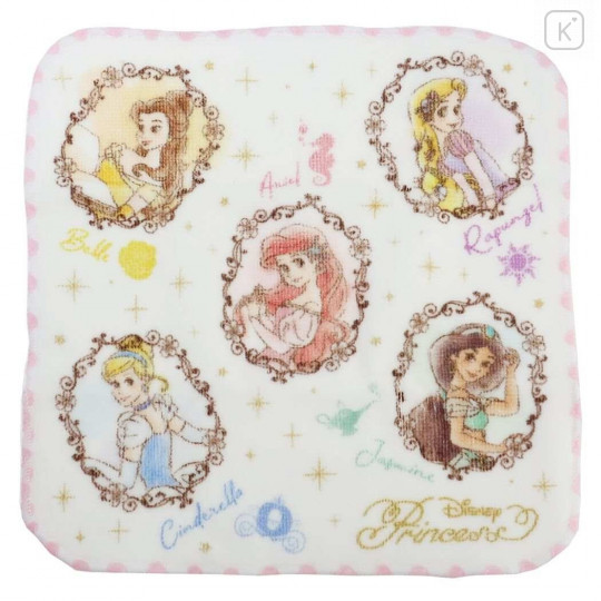 Japan Disney Ceramic Mug - Princesses Ariel & Mini Towel Set - 4