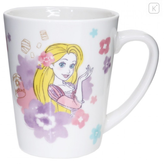 Japan Disney Ceramic Mug - Rapunzel Smile - 1