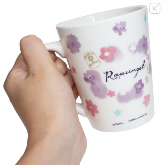 Japan Disney Ceramic Mug - Rapunzel Smile - 2