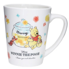 Japan Disney Ceramic Mug - Winnie the Pooh & Piglet