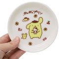 Japan Sanrio Pompompurin Mini Plate - White - 3