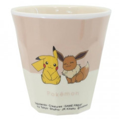 Japan Pokemon Melamine Cup - Pikachu & Eevee