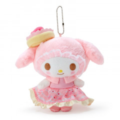 Japan Sanrio Mascot Holder - My Melody / Sweet Lookbook Rose