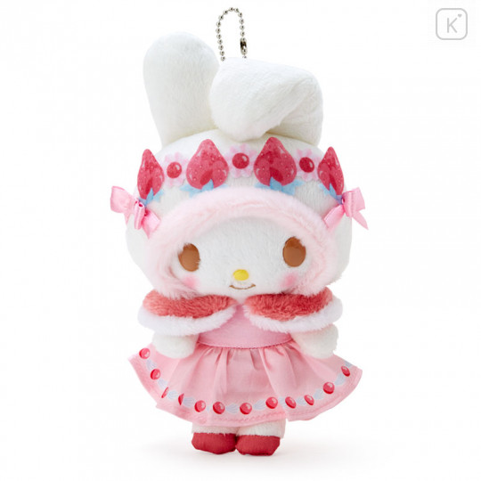 Japan Sanrio Mascot Holder - My Melody / Sweet Lookbook Berry - 1