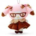 Japan Sanrio Mascot Holder - My Melody / Sweet Lookbook Chocolate - 2