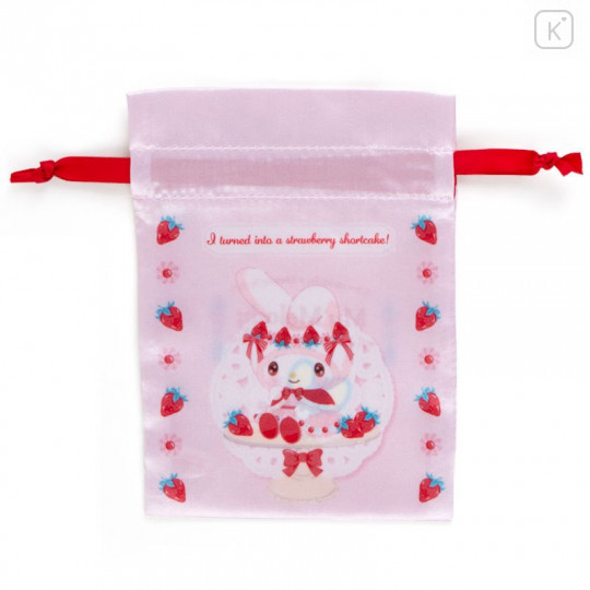 Japan Sanrio Drawstring Bag 3pcs Set - My Melody / Sweet Lookbook - 5
