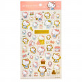 Japan Sanrio Gold Accent Sticker - Hello Kitty / 2021 Living - 1