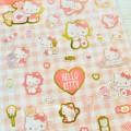 Japan Sanrio Gold Accent Sticker - Hello Kitty / 2021 Living - 2