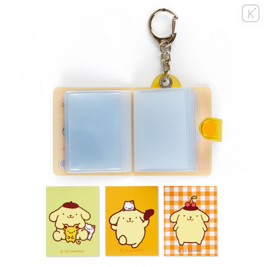 Japan Sanrio Mini Album Keychain - Pompompurin - 3