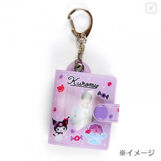 Japan Sanrio Mini Album Keychain - Pompompurin - 6