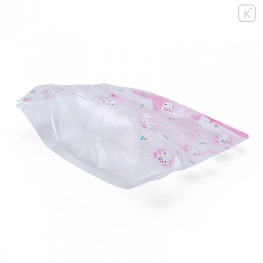Japan Sanrio Zipper Clear Bag 5pcs Set - Hello Kitty - 4