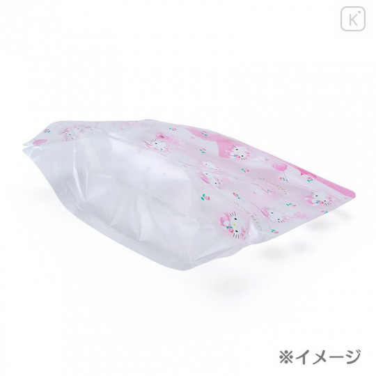 Japan Sanrio Zipper Clear Bag 5pcs Set - Kuromi - 4